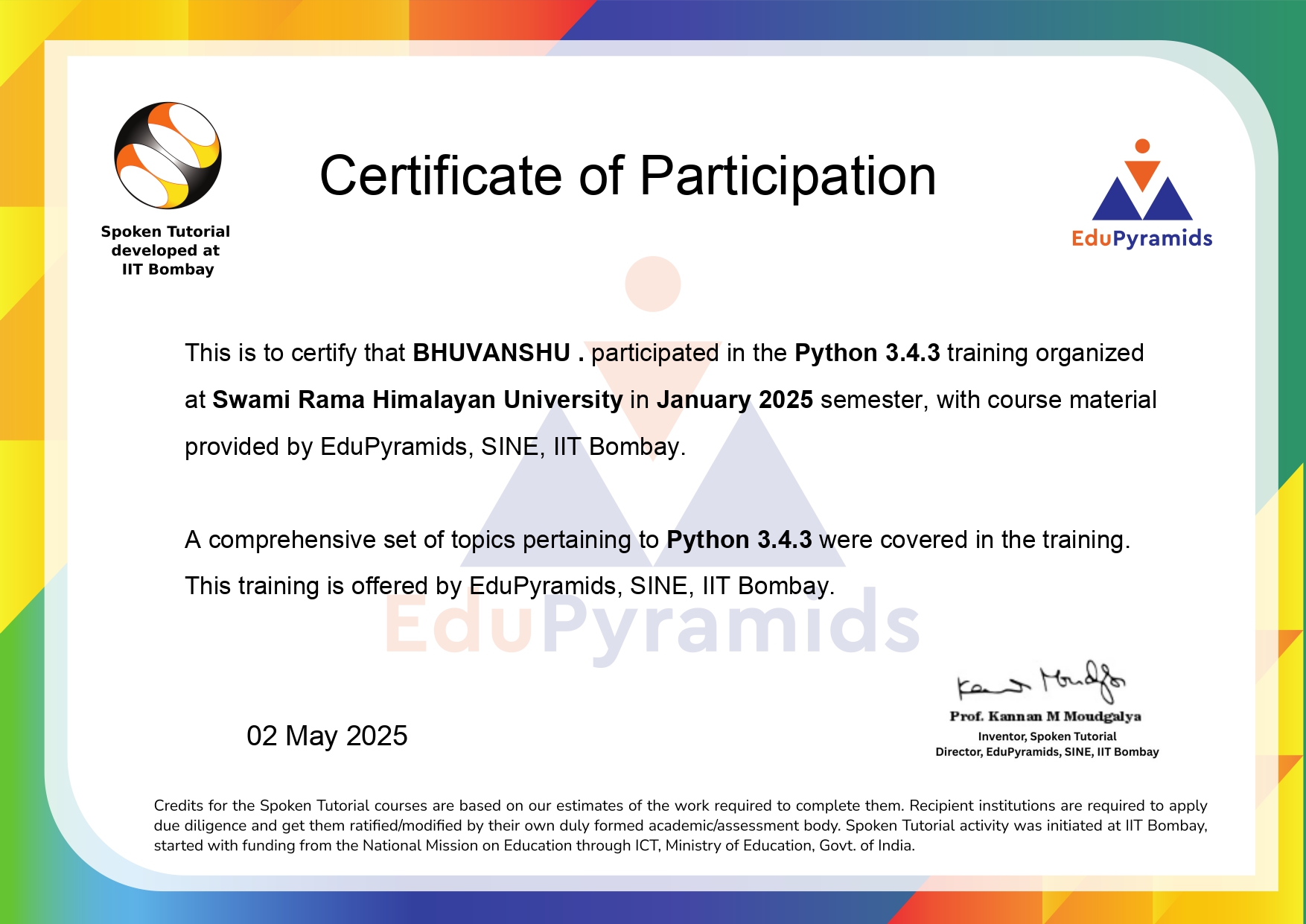 Python Certification